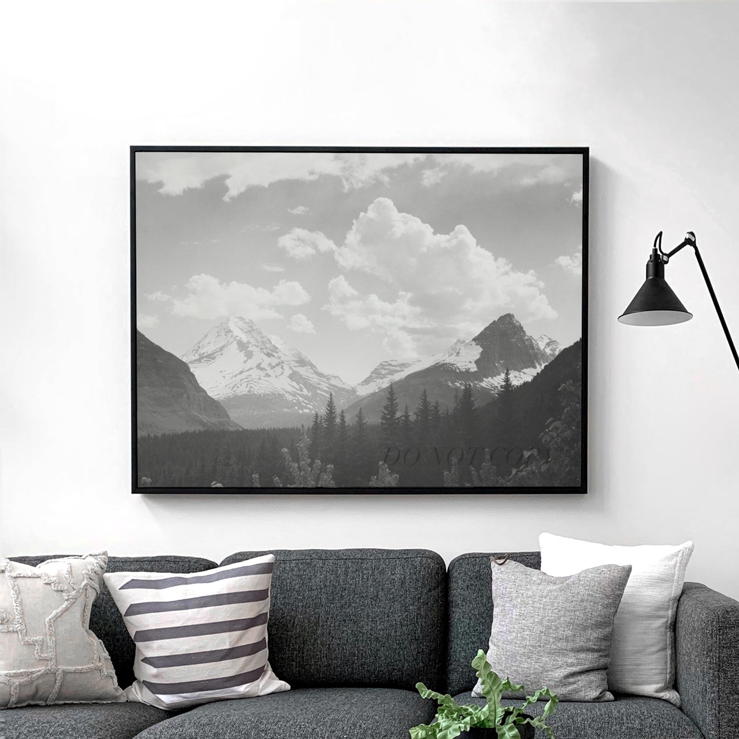 Glacier National Park Montana by Ansel Adams