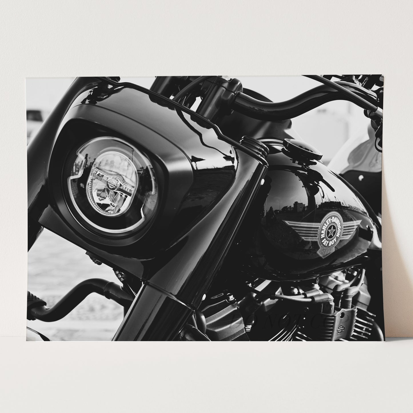 Harley Davidson Front View