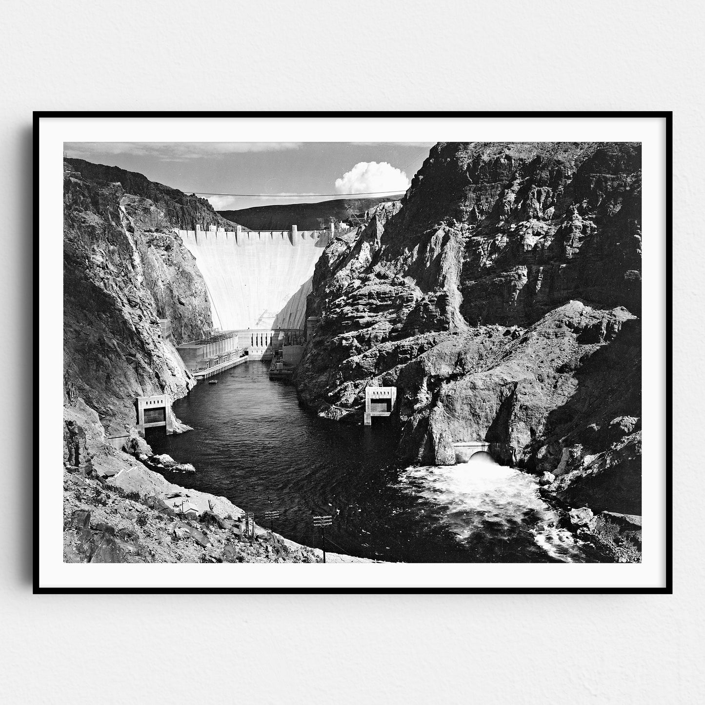 Hoover Dam, Nevada by Ansel Adams