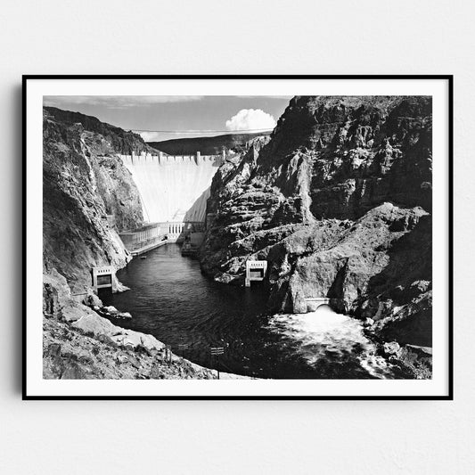 Hoover Dam, Nevada by Ansel Adams