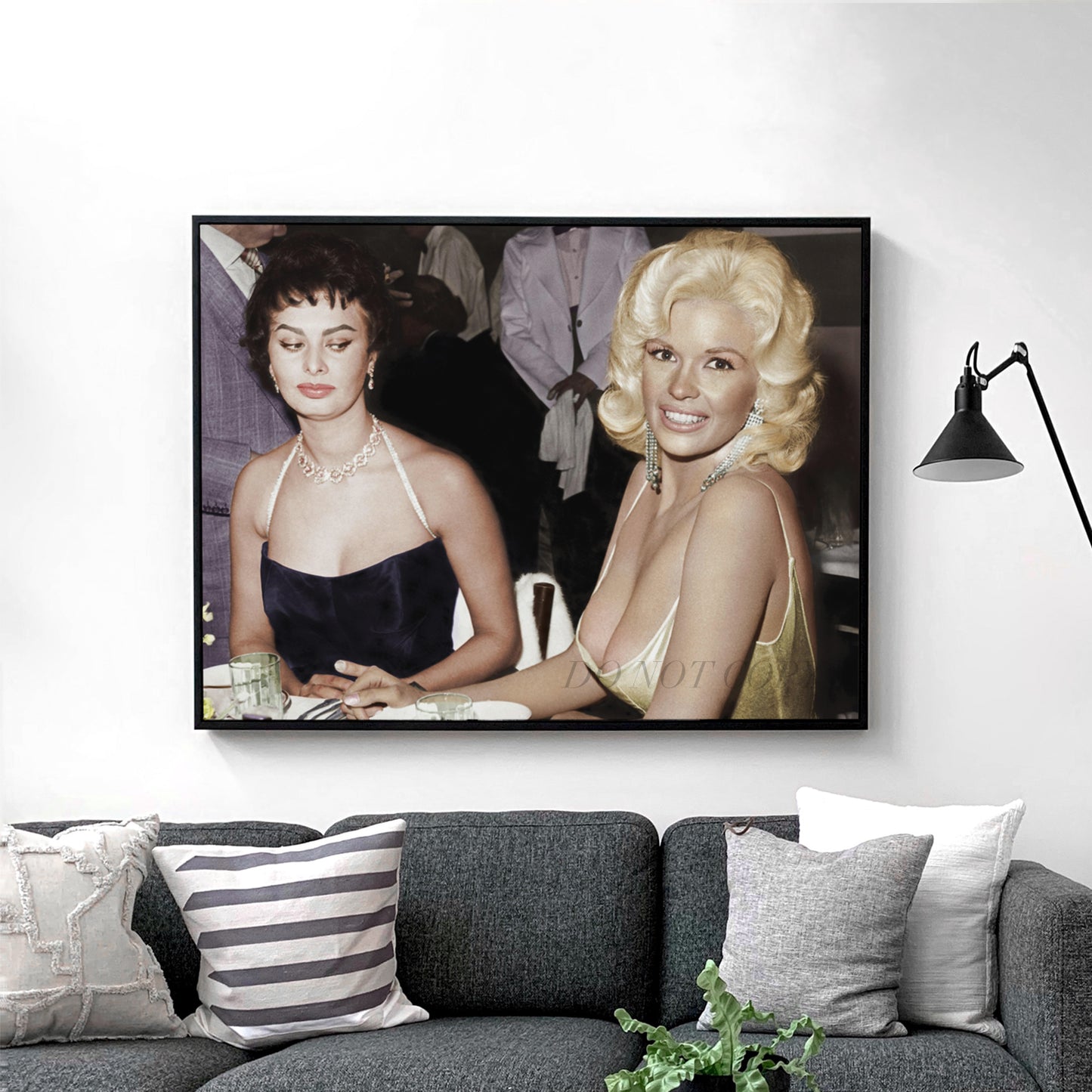 Jayne Mansfield Sophia Loren the Side Eye