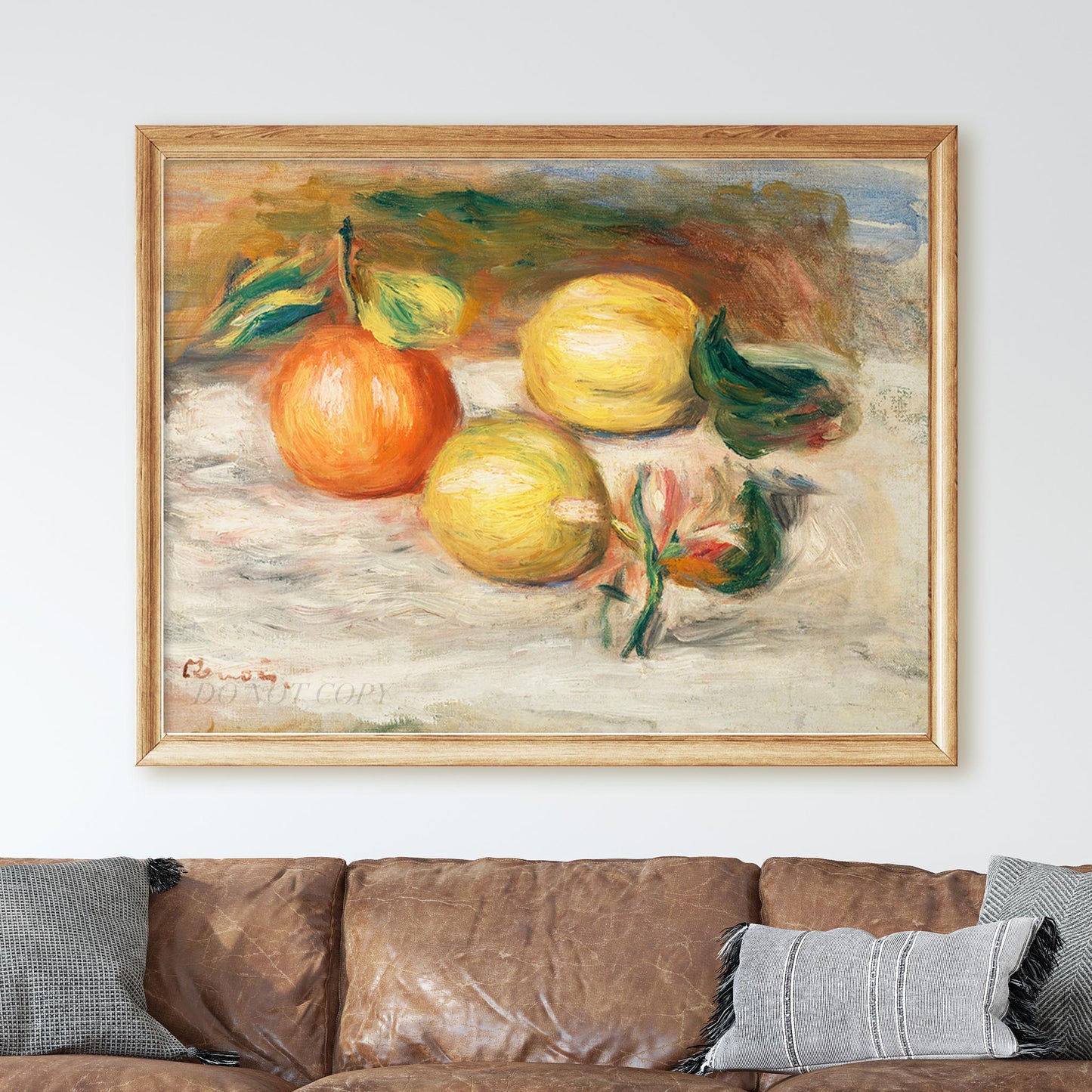 Lemons and Orange (1913) by Pierre-Auguste Renoir