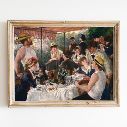 Luncheon of the Boating Party by Pierre-Auguste Renoir