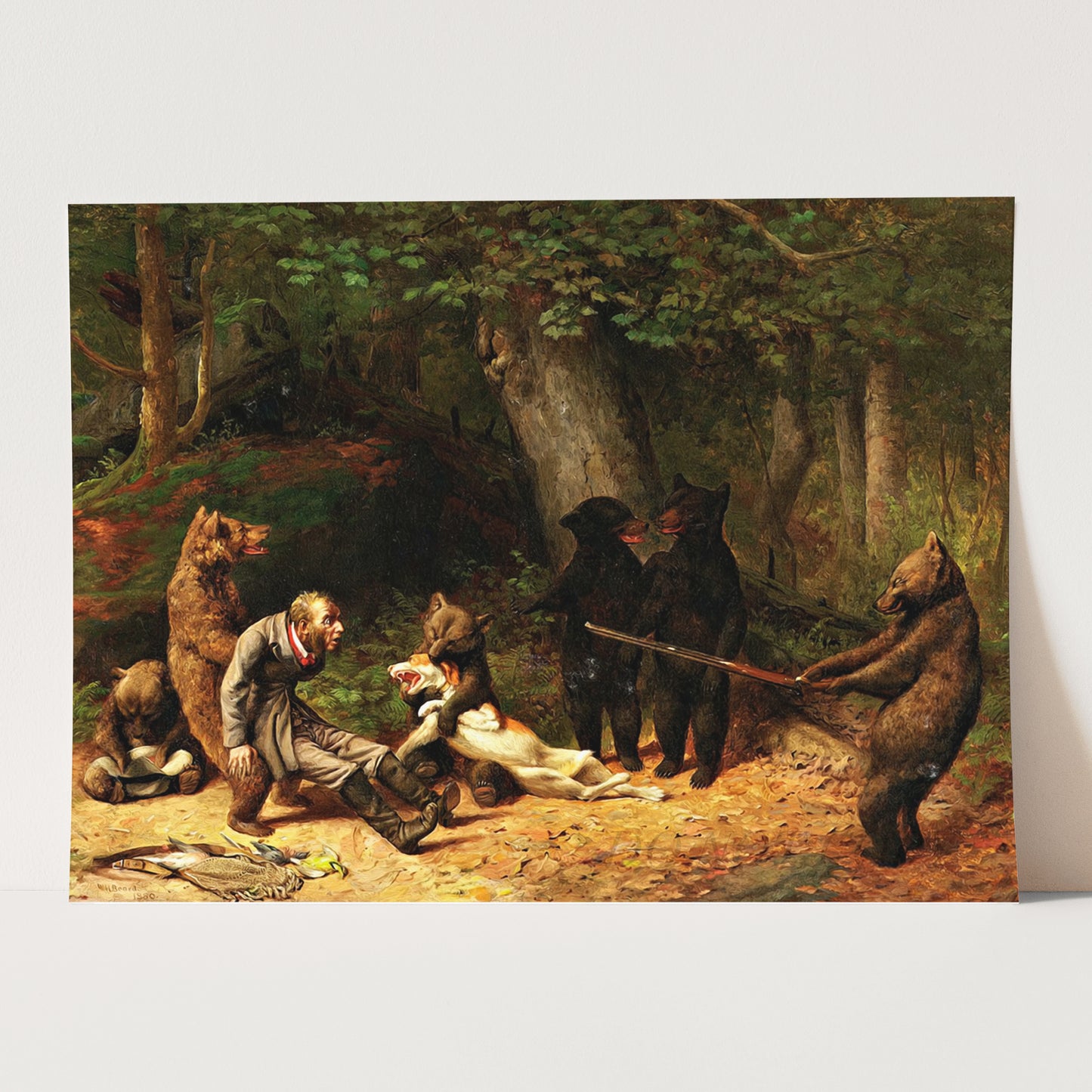 Making Game of the Hunter 1880 by William Holbrook Beard
