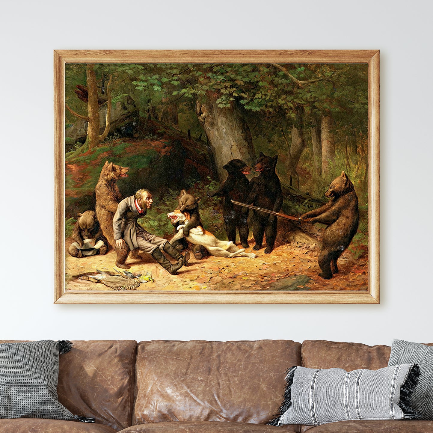 Making Game of the Hunter 1880 by William Holbrook Beard