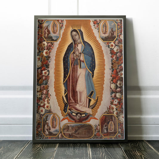 Our Lady of Guadalupe Mary and Jesus