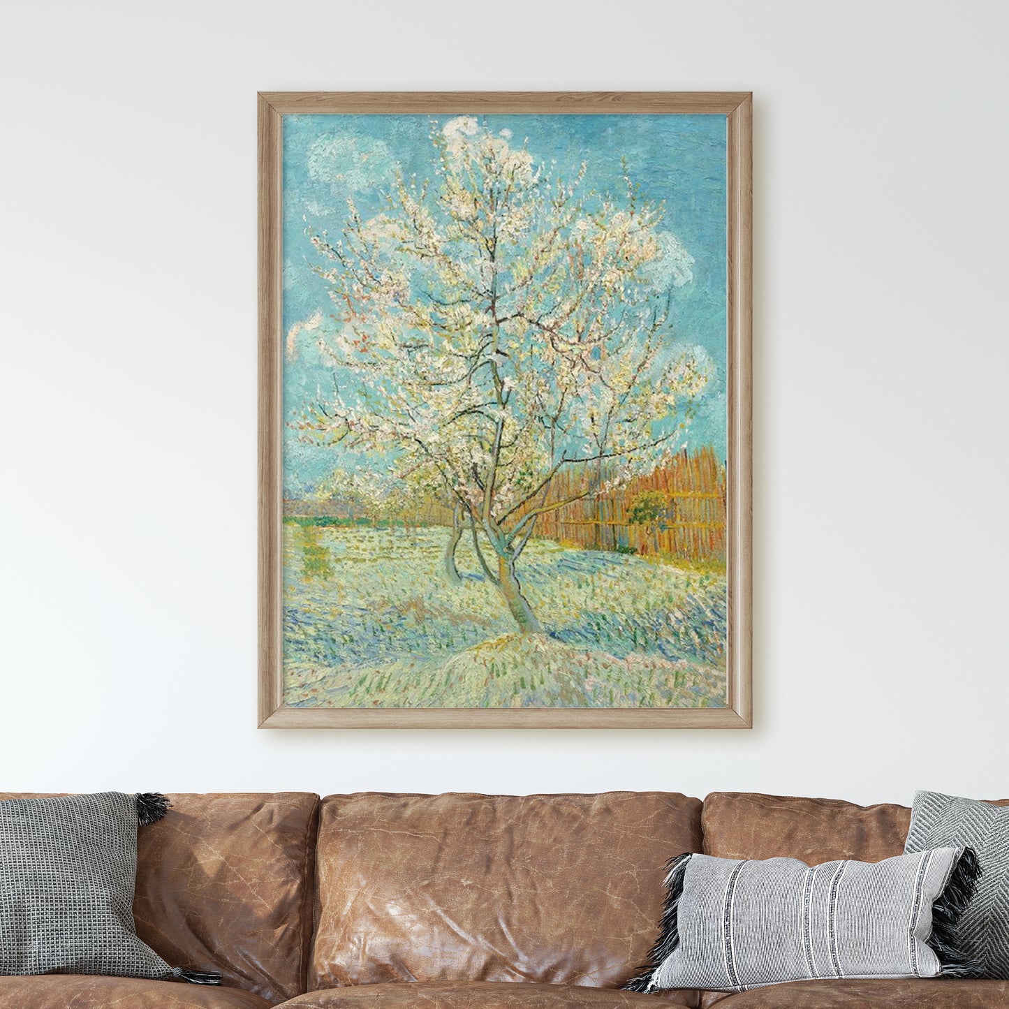 The Pink Peach Tree (1888) by Van Gogh