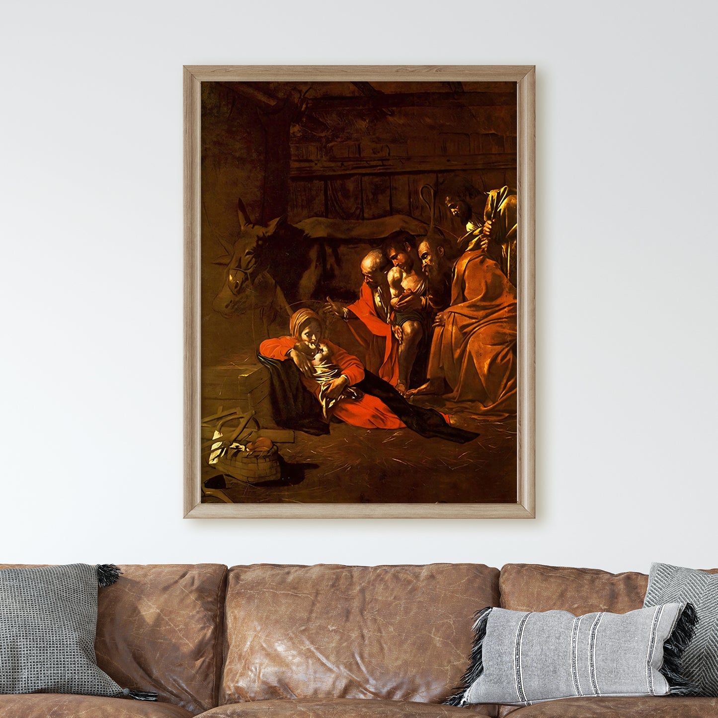 Adoration of the Shepherds by Caravaggio