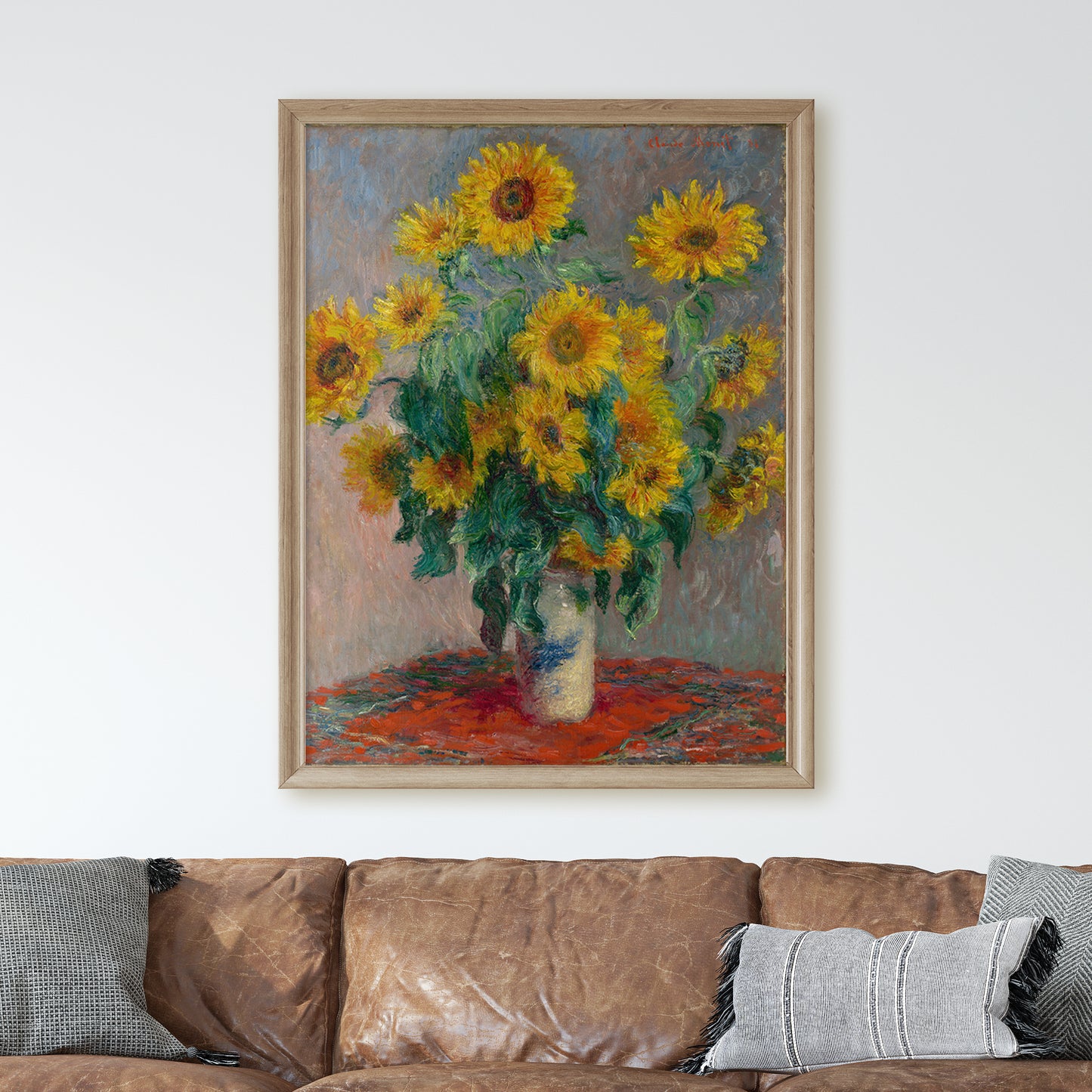 Bouquet of Sunflowers (1881) by Claude Monet