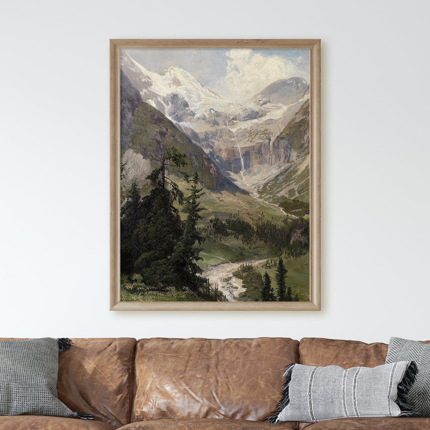 Glacier Mountain Valley