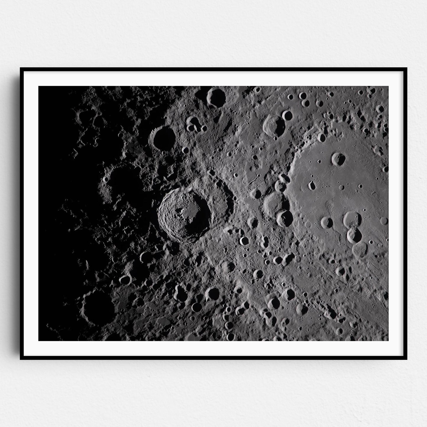 Artemis II - Shadows Across Vavilov Moon Crater (NASA Artemis 2 Mission)