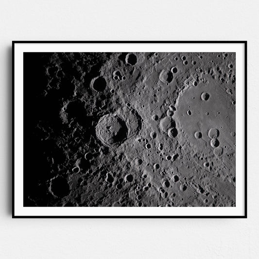 Artemis II - Shadows Across Vavilov Moon Crater (NASA Artemis 2 Mission)