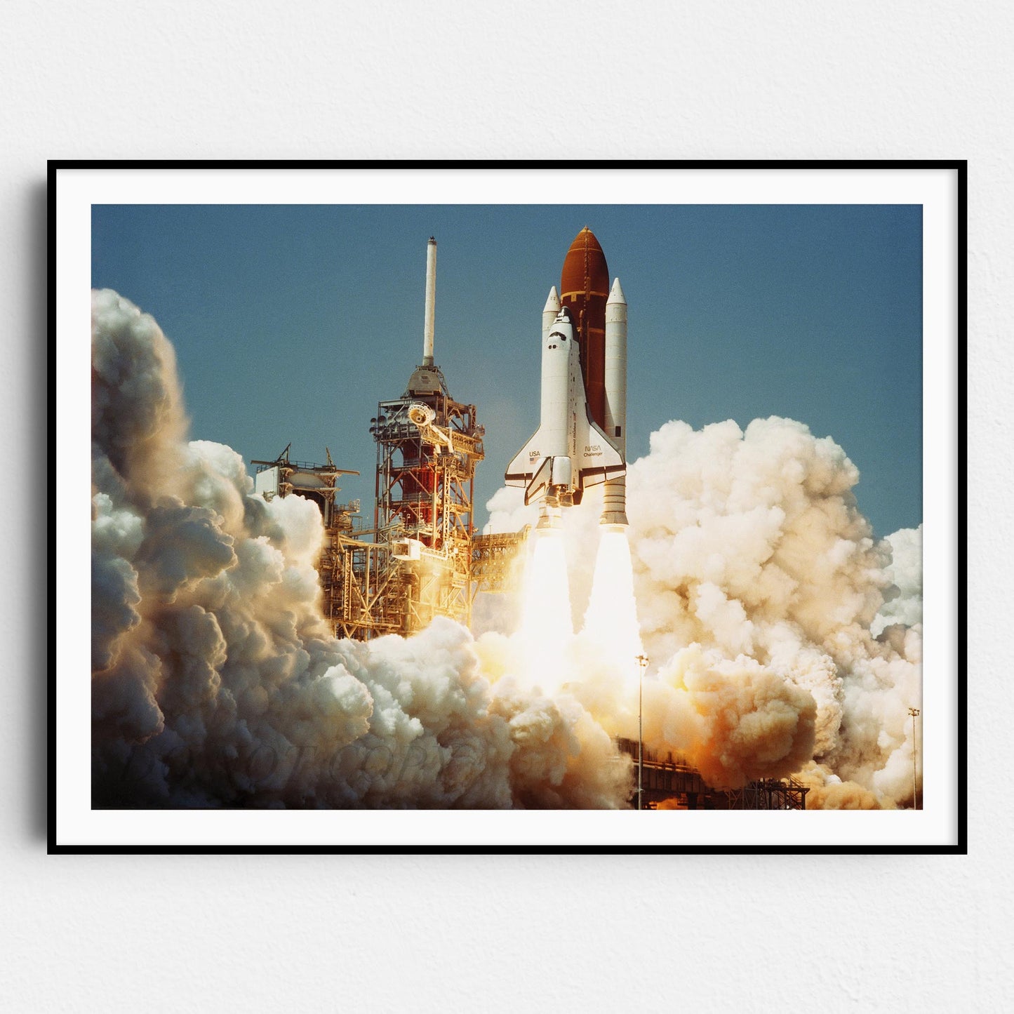 Space Shuttle Challenger Lift Off (1983)