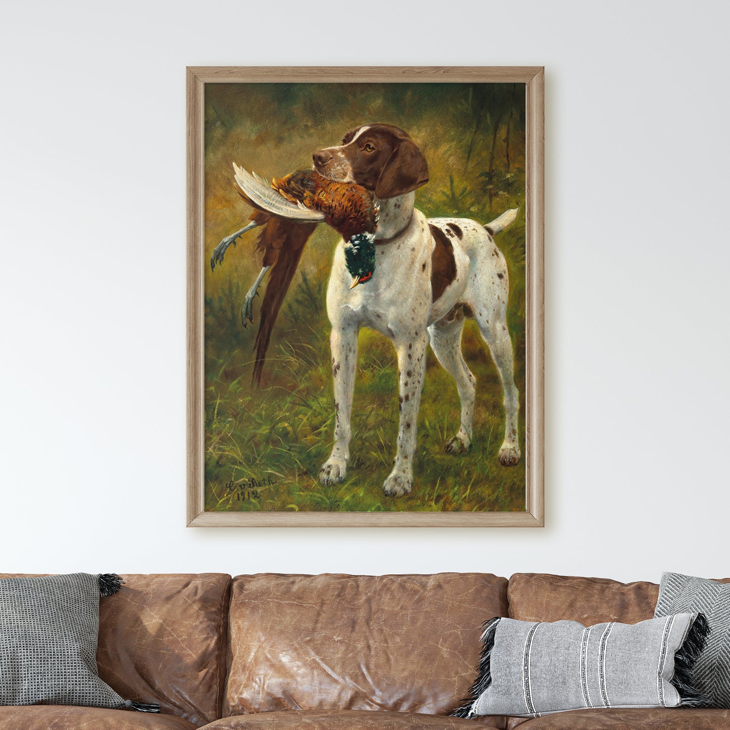 German Shorthaired Pointer Dog 1912