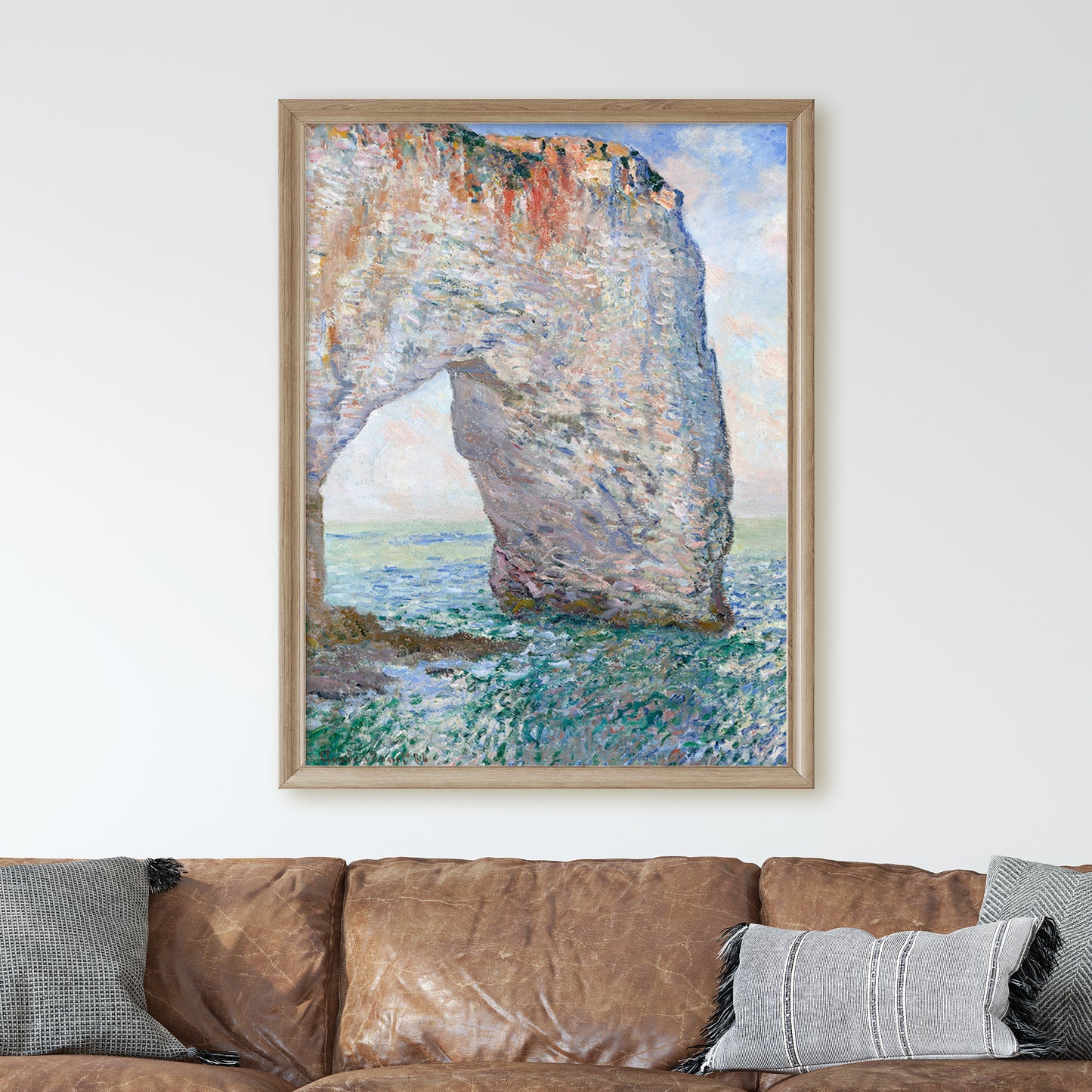 The Manneporte near Étretat (1886) by Claude Monet