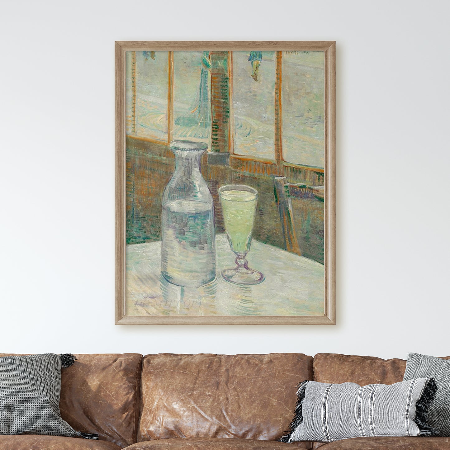 Café Table with Absinthe (1887) by Van Gogh