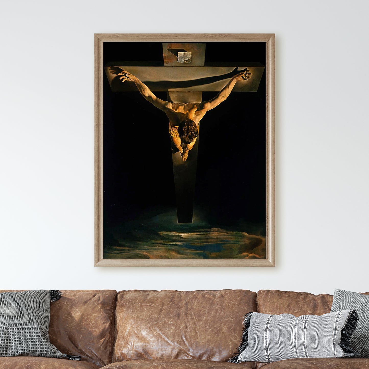 Christ Of St John Of The Cross by Salvador Dali