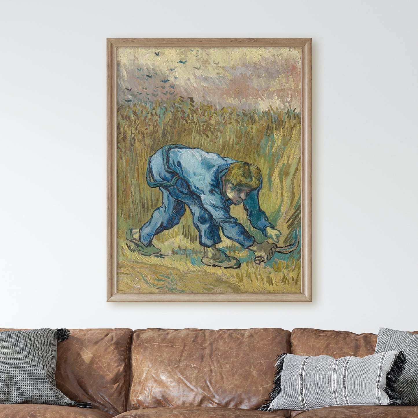 The Reaper (1889) by Van Gogh