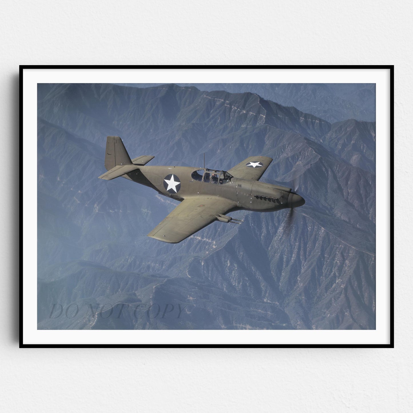 P51 Mustang Fighter Plane, World War Two