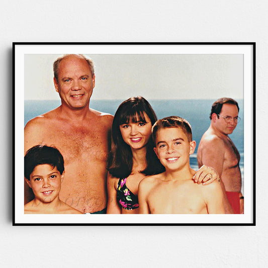Seinfeld Kruger Family Beach Photo