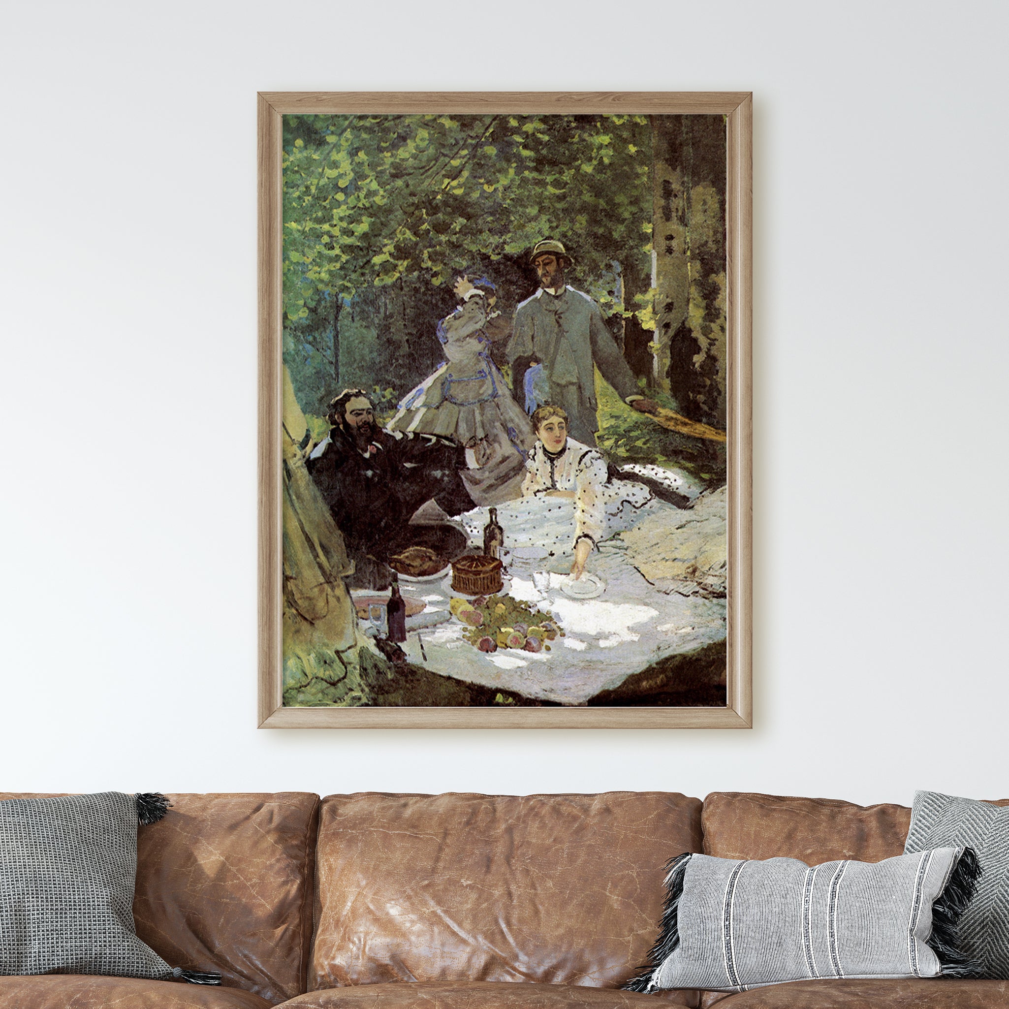 Luncheon on the Grass by Claude Monet Wall Art Poster Prints