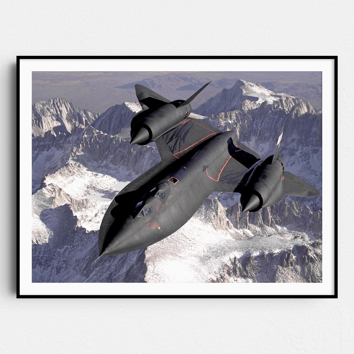 Lockheed SR 71 Blackbird Airplane