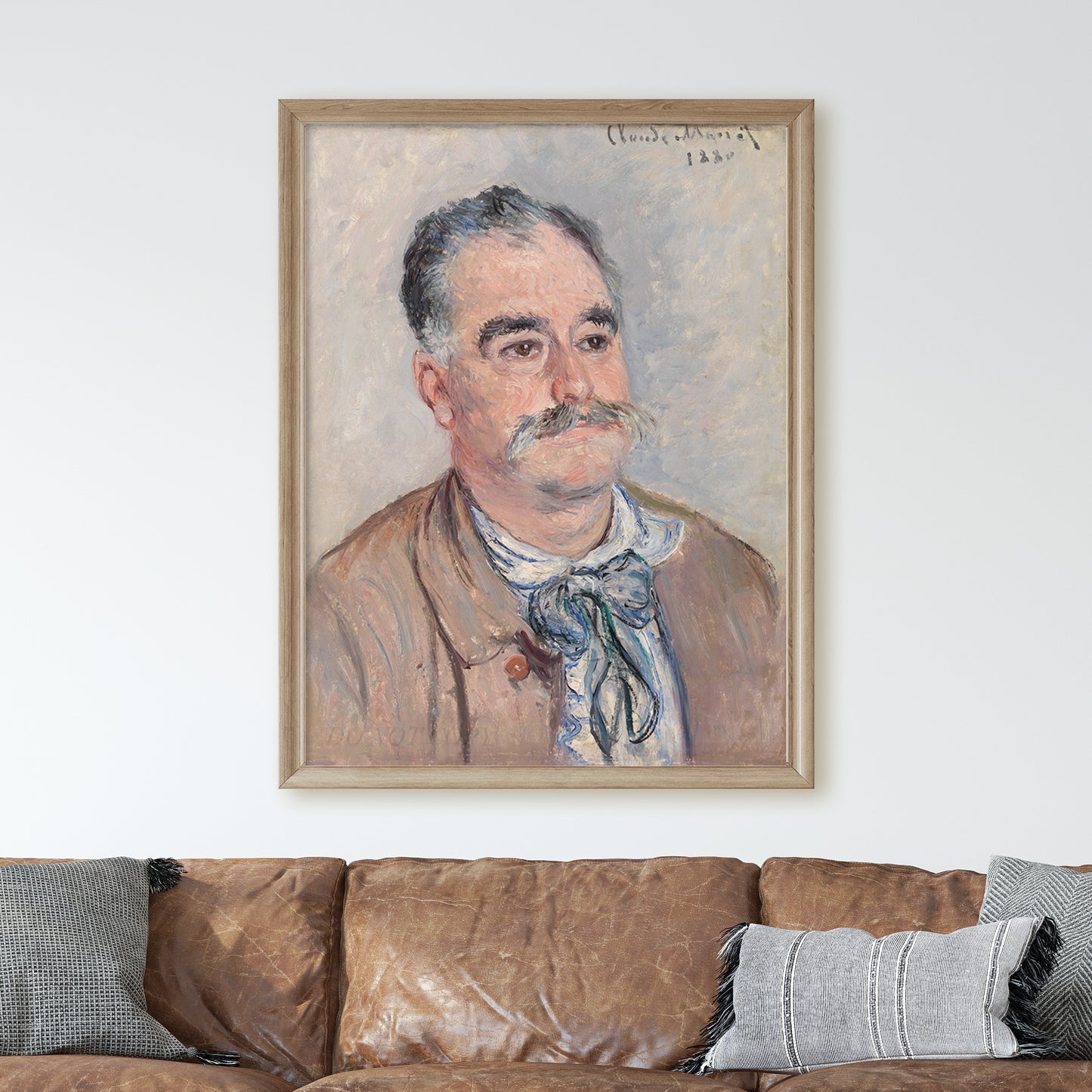 Portrait of Monsieur Coquette, Father (1880) by Claude Monet