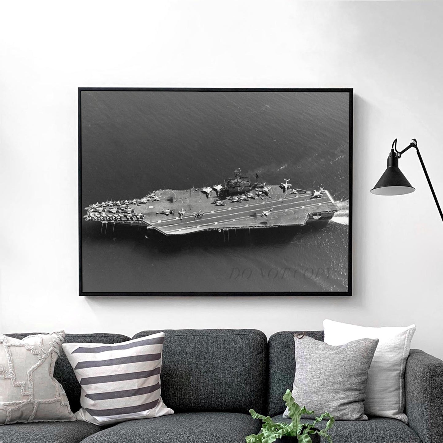 USS John F Kennedy Aircraft Carrier