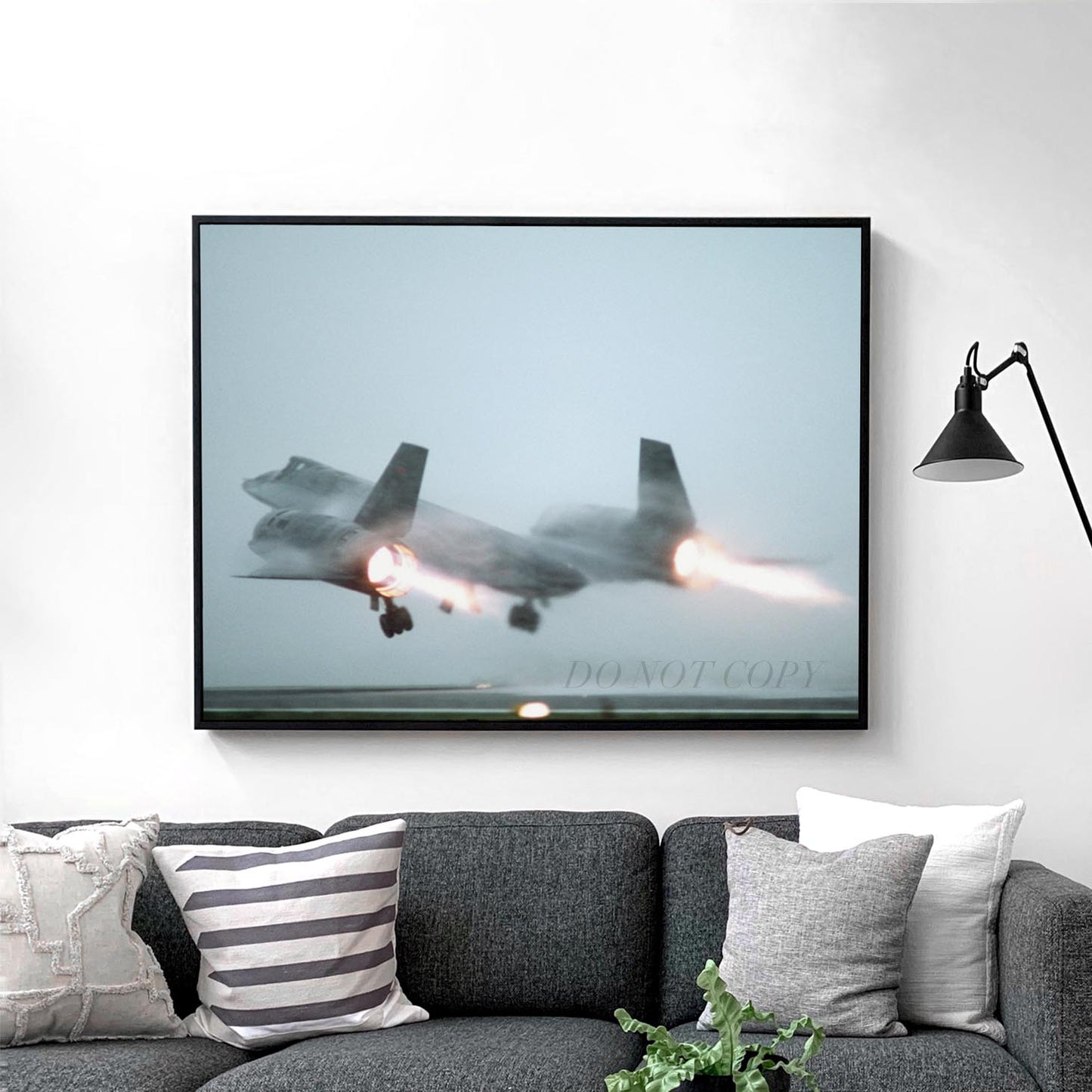 SR 71 Airplane Taking Off