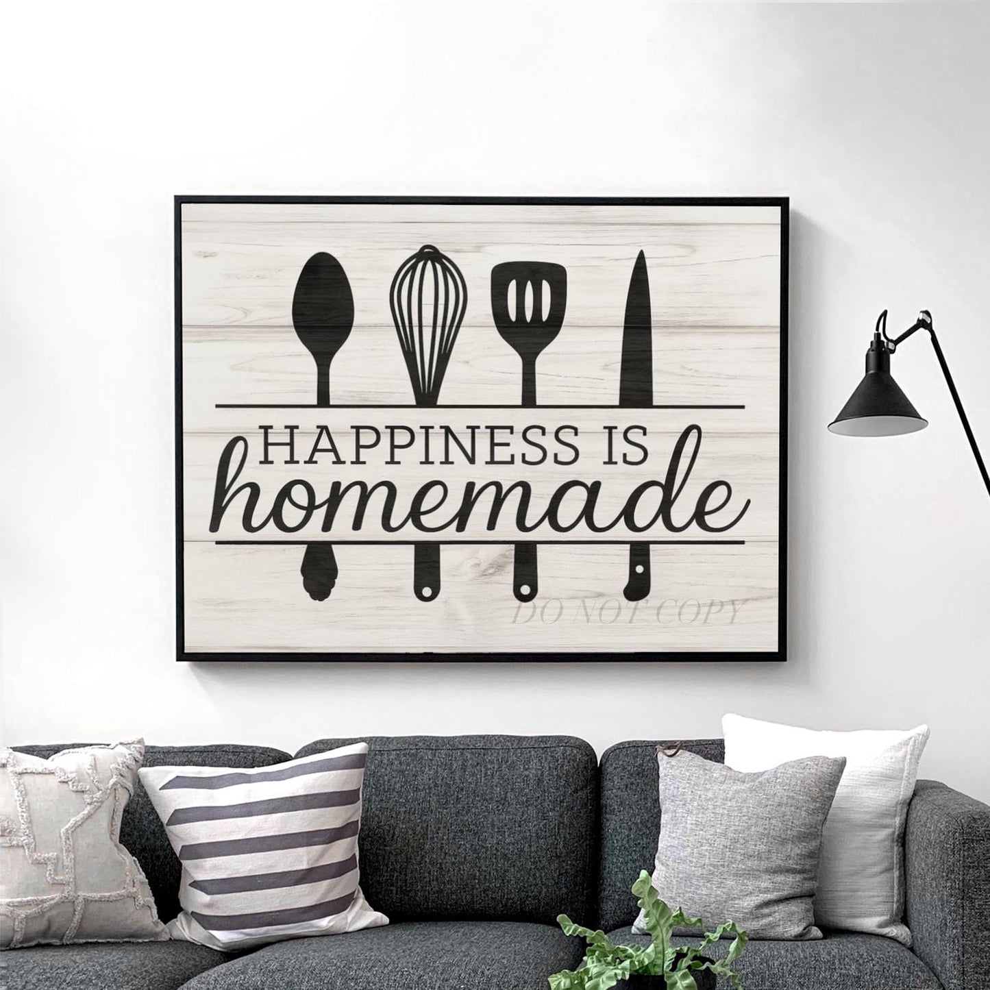 Happiness Is Homemade Wall Sign