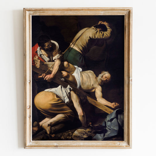 Crucifixion of Saint Peter by Caravaggio