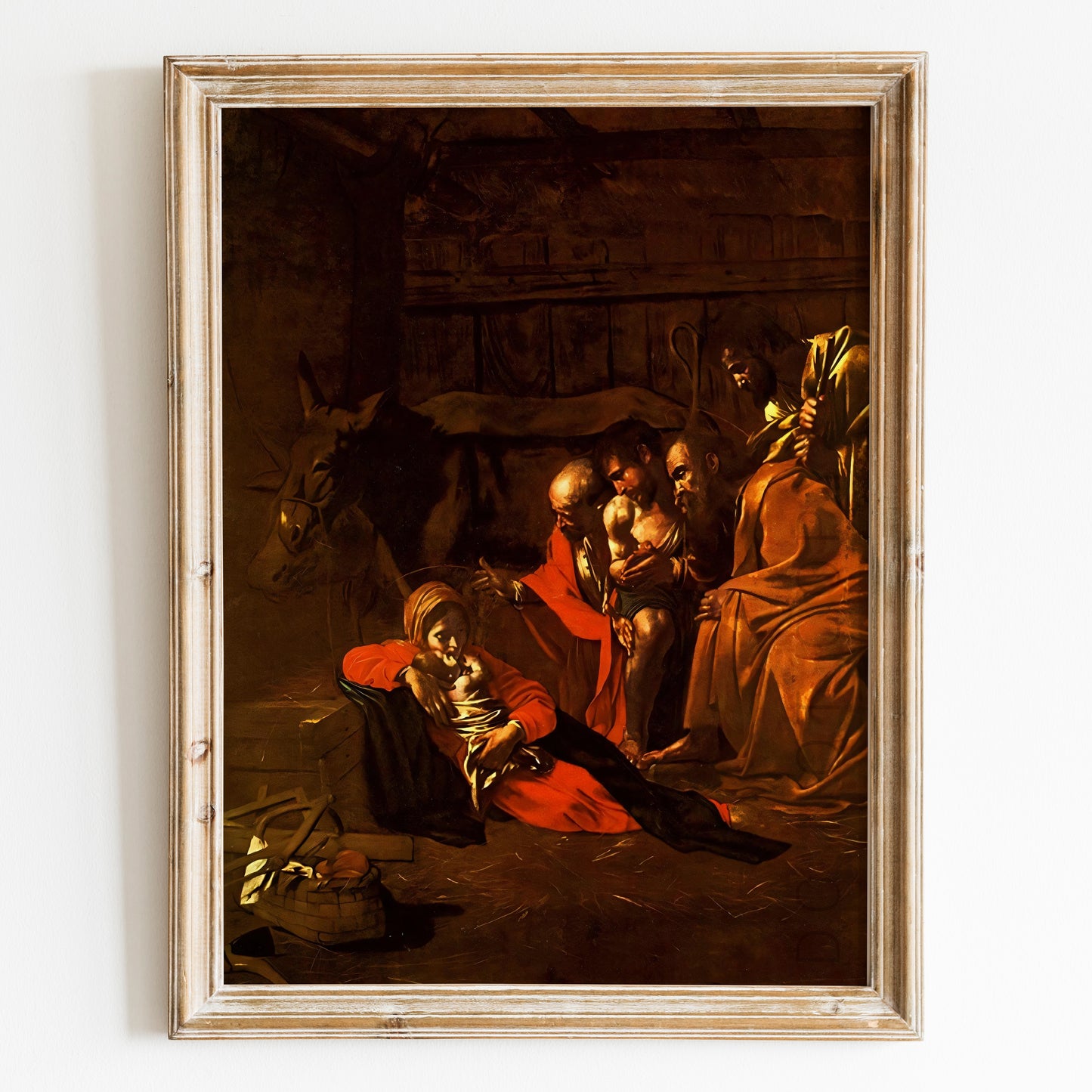 Adoration of the Shepherds by Caravaggio