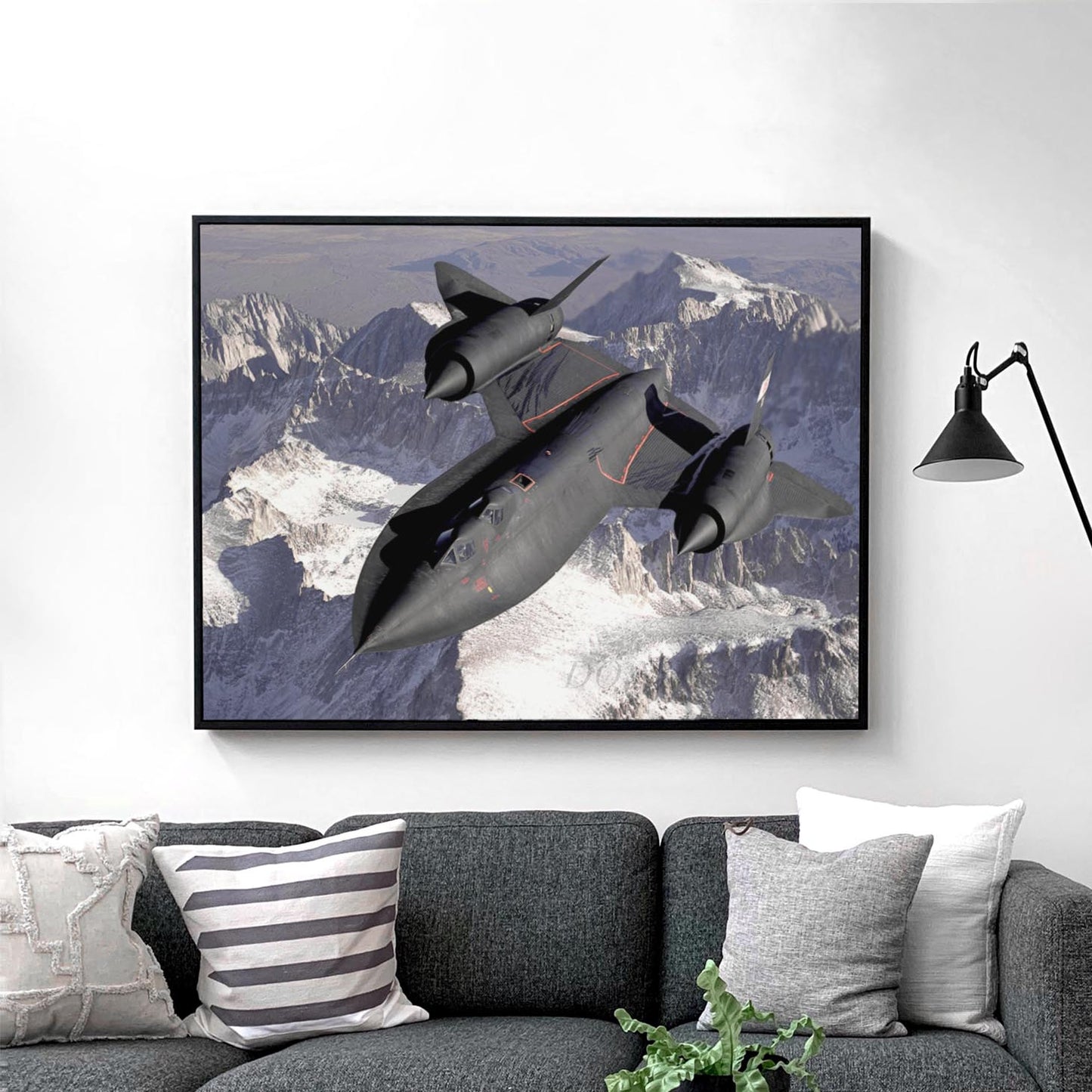 Lockheed SR 71 Blackbird Airplane