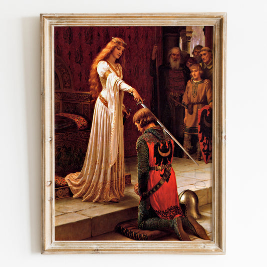 Accolade 1901 by Edmund Blair Leighton