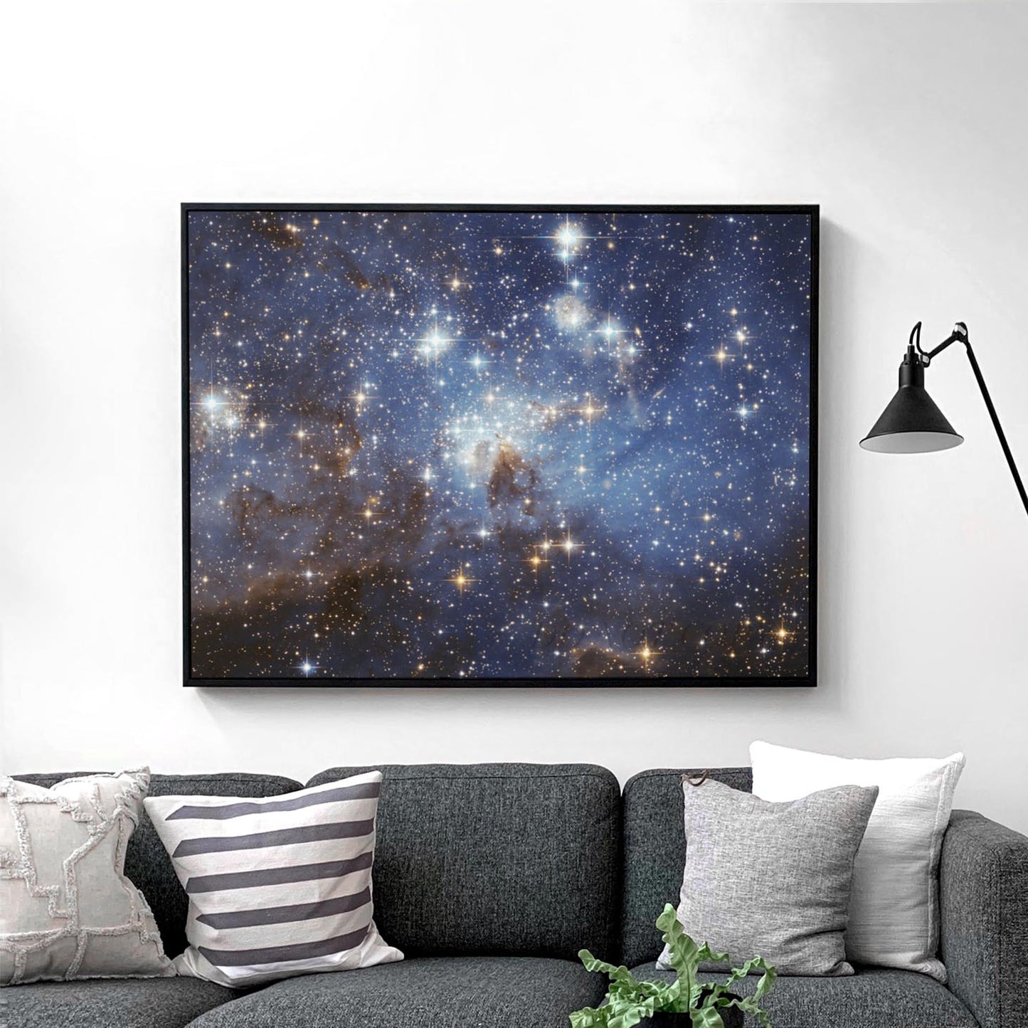 LH-95 Stellar Nursery (NASA Hubble Space Telescope)
