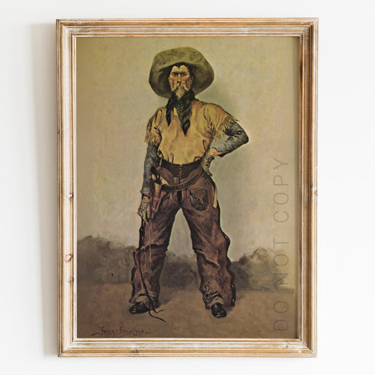 Cowboy by Frederic Remington