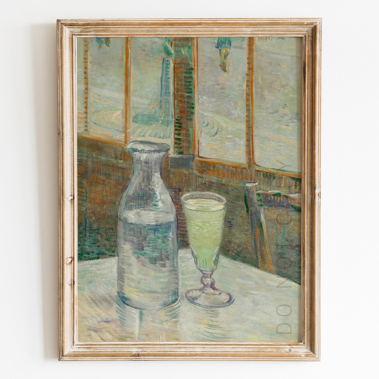 Café Table with Absinthe (1887) by Van Gogh