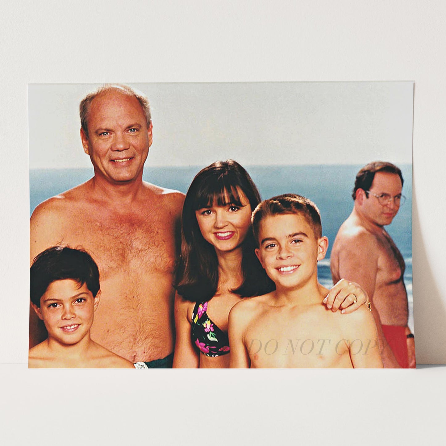 Seinfeld Kruger Family Beach Photo