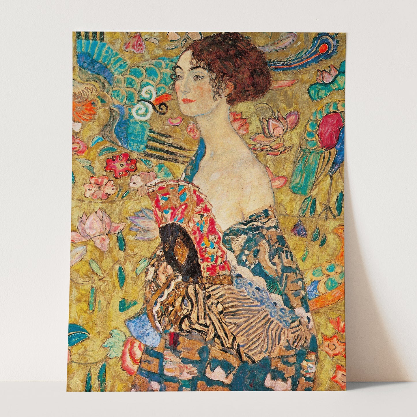 Donna Con Ventaglio (Woman with Fan) by Gustav Klimt