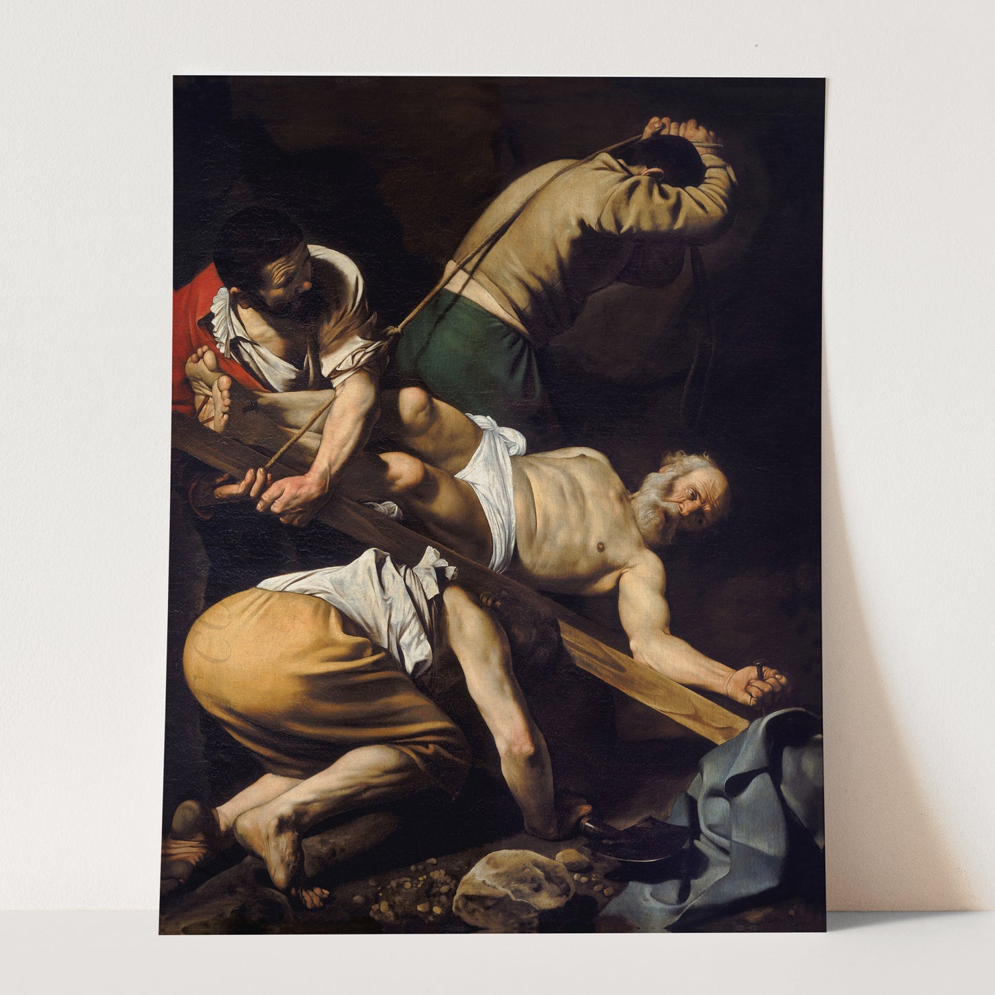 Crucifixion of Saint Peter by Caravaggio