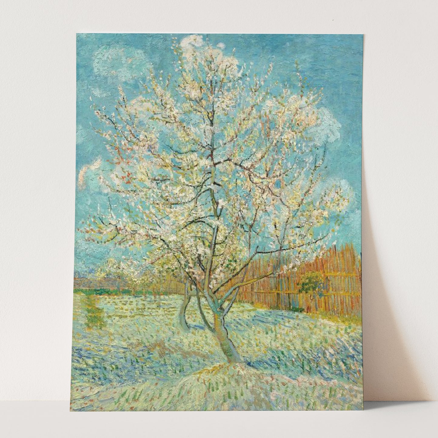The Pink Peach Tree (1888) by Van Gogh