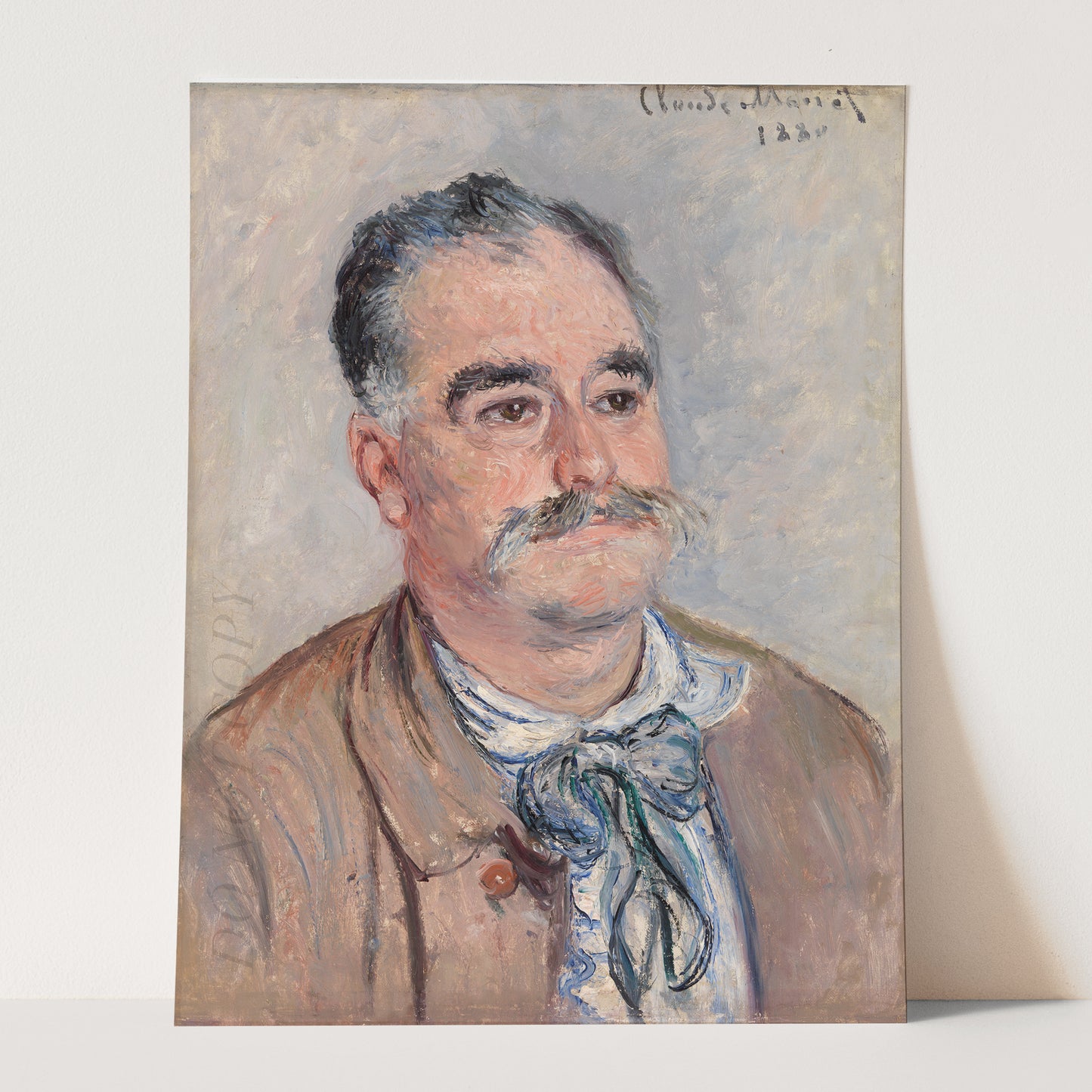 Portrait of Monsieur Coquette, Father (1880) by Claude Monet