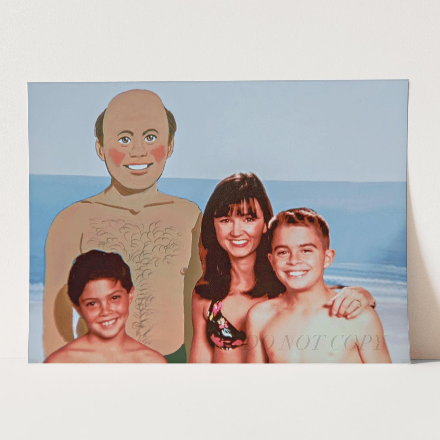 Seinfeld Kruger Family Beach Photo II