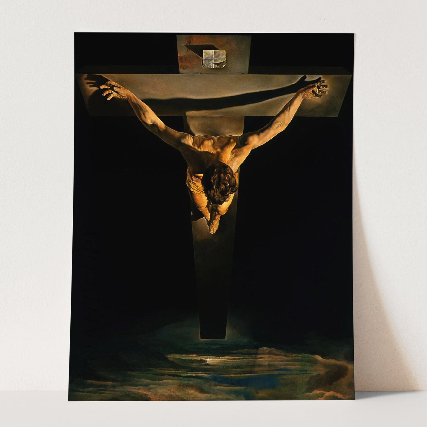 Christ Of St John Of The Cross by Salvador Dali