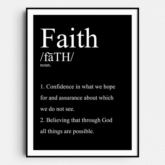 Faith Christian Definition