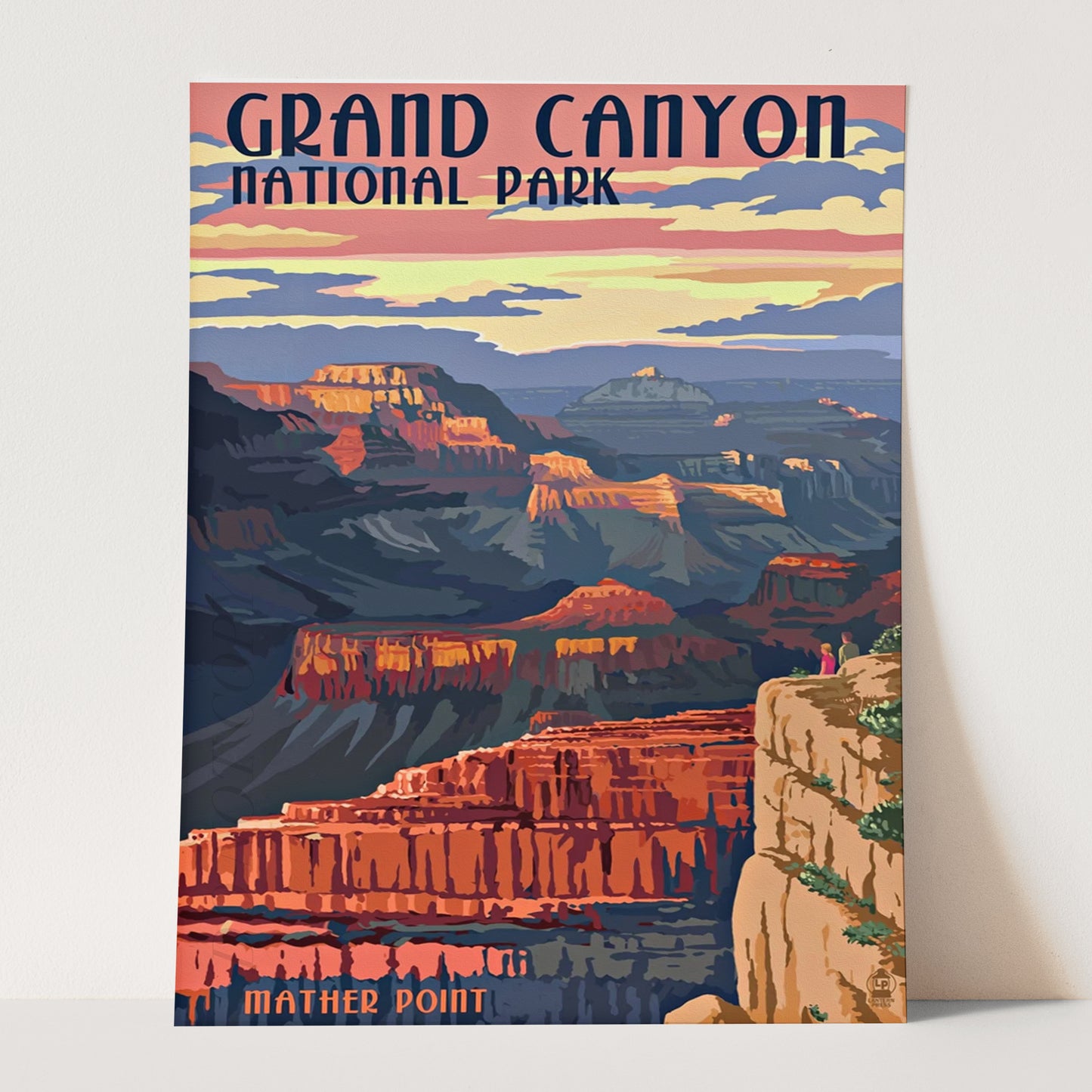 Grand Canyon Vintage Travel Poster