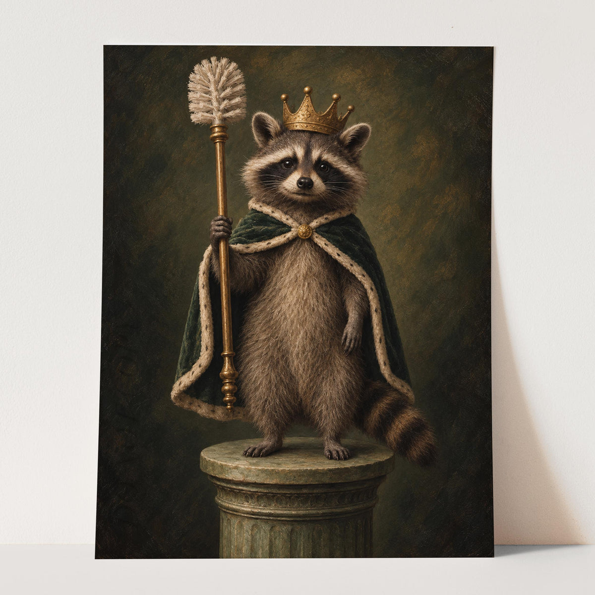 Raccoon Toilet King