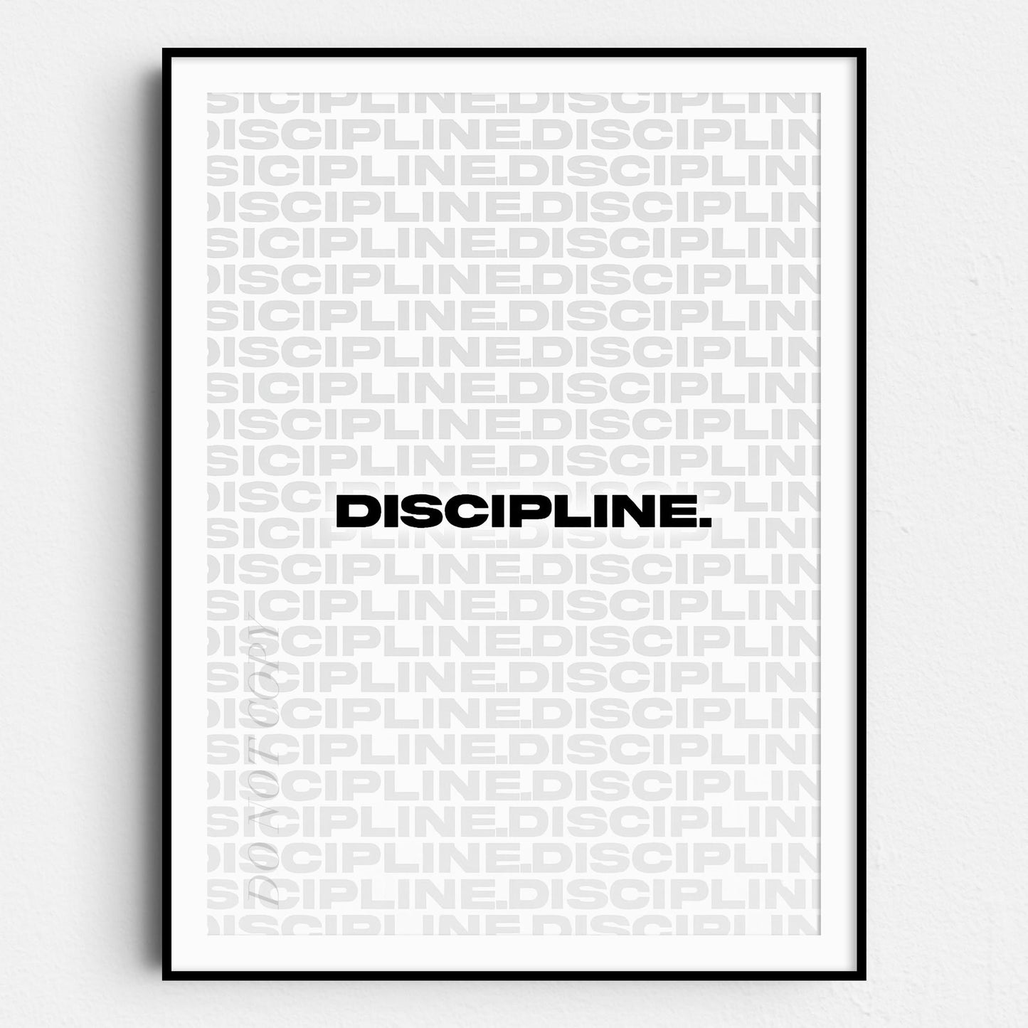 Discipline (White)