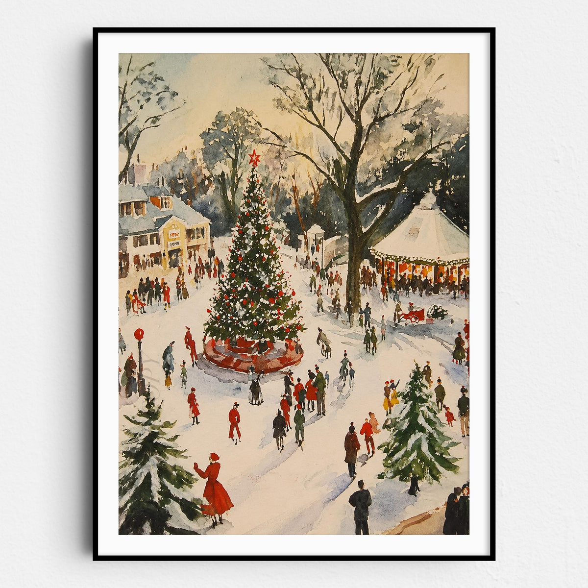 Winter Town Square