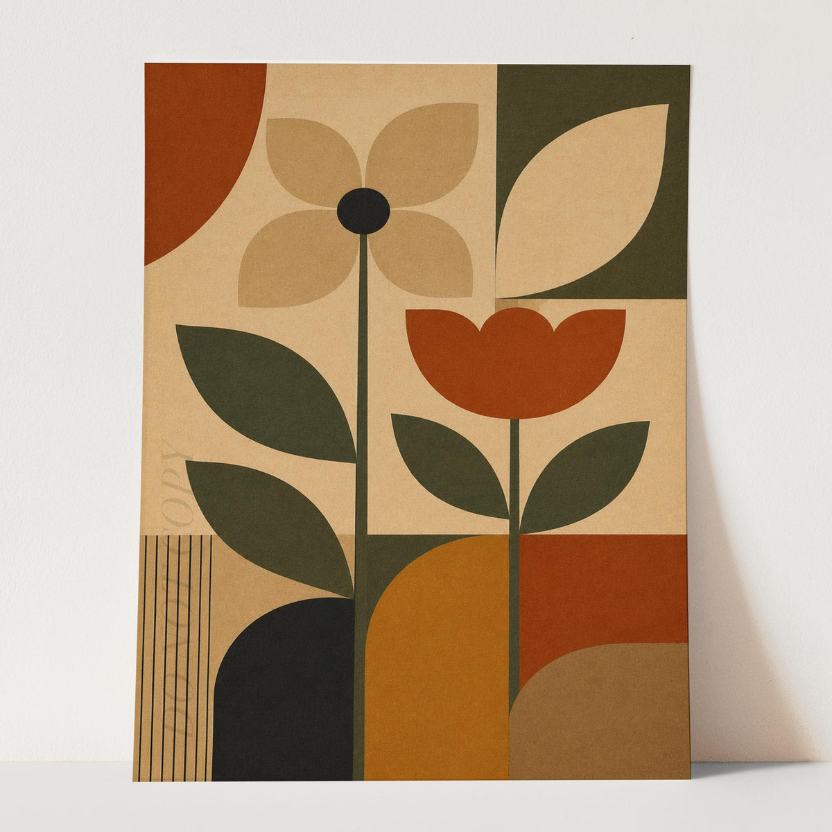 Mid Century Florals